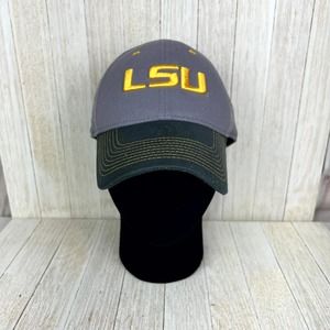 LSU Nike Legacy91 Dri-Fit Cap Adult One Size Gray Gold